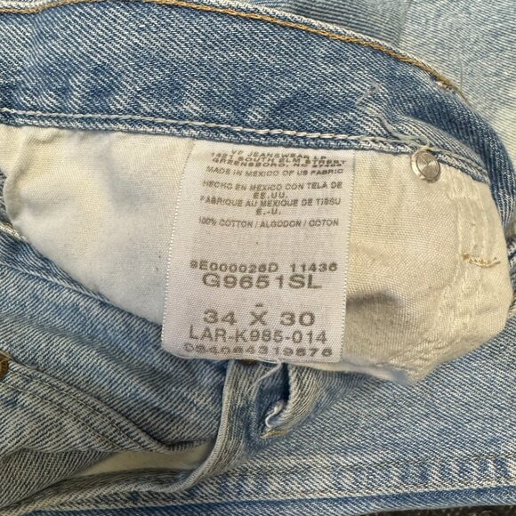 WRANGLER Custom Bleached Clouds Jeans - Picture 4 of 4
